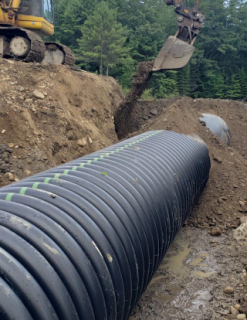 Culvert Install in Newcastle Maine