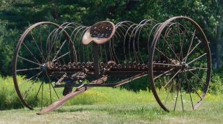 Old Hay Rake on Lynch R