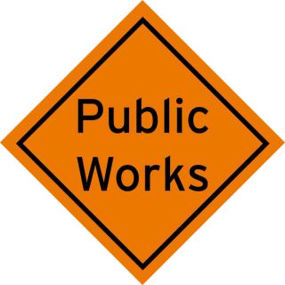 Public Works sign image