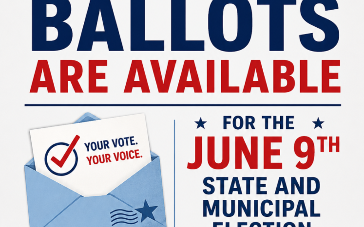 Absentee Ballots Available 