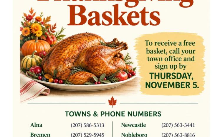 Free Thanksgiving Baskets 
